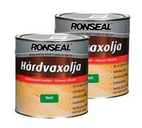 FNX 2 x_onseal Matte Hard Wax Oil | Extremely Durable & Long Lasting | Protects Floors & Countertops from Scratches, Impacts | Water-Based, Quick Drying Varnish |Soft Shine Finish| 250ml x 2 = 500ml