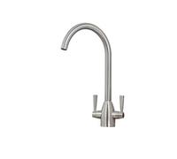 FNX Bathrooms Marlo Kitchen Tap Brushed Nickel Deck Mounted Lever Swivel Spout Wras Approved