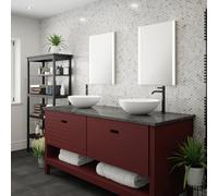 FNX Bathrooms Reims 700X500mm Tunable Led Dimmable Bathroom Mirror With Demister & Diffused Lighting, Ip44 Rated