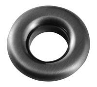 FNX Bathrooms Round Basin Over Flow Gunmetal Steel Basin Mounted Cover