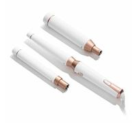 FNX T3 Whirl Trio Hair Styling Multi-Wand | 3 Interchangeable Barrels and 5 Heat Settings | 25mm Straight, 32mm-19mm Tapered and 38mm Straight Attachments