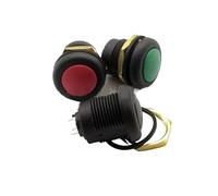 FNYUVNFAF 1PC A4166 Series push button switch 16mm Reset the green FNYUVNFAF
