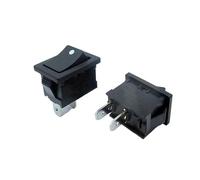 FNYUVNFAF 1PC KCD117 Type button switch 2 feet 2 small since the reset FNYUVNFAF