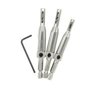 FNYUVNFAF 4PC HSS 5/64'' 7/64'' 9/64'' 11/64'' Hex Shank Self Centering Door Lock Hinge Drill Bit Pilot Hole Tool FNYUVNFAF