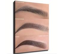 FNYUVNFAF Beauty Salon Canvas Art Eyebrows Styling Print for Professional Studio and Boudoir Decor Unframed,08x12inch(20x30cm)