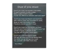FNYUVNFAF Clear Space Clear Mind Poem Canvas Wall-Art for Productive Bedroom Office and Mindful Workspace Decor Framed,12x18inch(30x45cm)