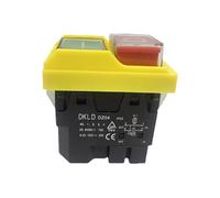 FNYUVNFAF DZ04 4 pins Waterproof Electromagnetic Push Button Switches Start Stop Switch for Grinding Machine 250VAC 8(6) A