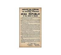 FNYUVNFAF Vintage Irish Themed Man Cave Wall-Art Poster Celtic Decor for Home Bar Office Study Room Gift for Him Framed,16x24inch(40x60cm)