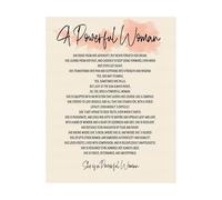 FNYUVNFAF Wall Art Poster for Women's Empowerment - Motivational & Inspirational Print for Classroom, Office or Living Room - Gift Idea for Entrepreneur, Student, Teacher(Unframed,12x18inch(30x45cm))