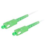 FO-SASA-SS21-0300-WH fibre optic patch cable SC/APC, 30 m LSZH white LANBERG ...
