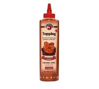 Fo Topping Sauce, Ready to Use Dessert Sauce for Ice Cream, Waffles, Pancakes, Coffee & Milkshakes 1 kg (Caramel)