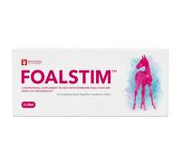 FoalStim Newborn Foal Nutritional Support Paste, Colostrum and Prebiotic FOS Supplement, with Vitamins, Minerals and Iron, 2 x 20ml Syringes