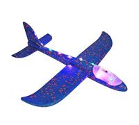 Foam Aeroplane Super Gliders - 48cm Tall Manual Throwing Airplane, Lighted Foam Glider Planes | Jumbo Gliders Outdoor Sports 4 5 6 7 8 9 10 11 12 Years Old Boys Girls