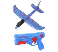 Foam Airplane Glider - Hand Toss Flying Aircraft, Outdoor Launching Slingshot Plane with Resistant Wings, High Speed Aerodynamic Body, Ideal for Backyard Summer Camping Beach Park Play