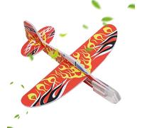 Foam Airplanes for Kids, Flying Airplanes for Kids | Aircraft Building Model Portable Toy for Summer Park Classroom Party Backyard Beach Indoor Fun Play Outdoor