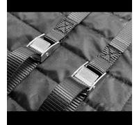 Foam Aluminum Foil Insulation Windproof Uv-Resistant Easy-Cut Fit Ac Units - 420d Oxford Cloth Having Epe 3-Layer Weatherproof Air Conditioner for Cover (Black 43x30x33cm)(53* Wide 40* HIGH 38)