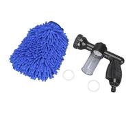 Foam Applicator 8 Spray Patterns | Adjustable Water Applicator for Garden/Car Wash/Pet Bathing | Multifunctional Plant Watering Tool with 100cc Solution Container