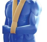 Foam Arm Sling for Men & Women - Medical Arm Support Brace with Adjustable Strap, Lightweight, Elbow & Wrist Immobilizer for Fractures, Sprains, Injury Recovery & Post-Surgery Rehabilitation