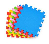Foam Baby Play Mat Tiles - Multicolour EVA Interlocking Puzzle Floor Mats for Toddlers & Kids | 30x30cm Thick Non-Toxic Soft Playpen & Nursery Flooring | Non-Slip Crawling Activity Mat (30 Pack)