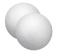 Foam Balls for Crafts Foam Ball 2PCS 8inch DIY Solid Smooth White Christmas Polystyrene Balls Styrofoam Balls for Crafts Ornaments