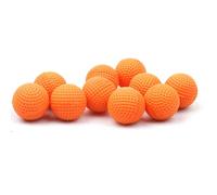 Foam Balls Pack for Kids Toy, Proven Performance and Multiple Needs Met, 100Pcs Rounds Foam Refill Balls for Khaos MXVI-4000, Atlas XVI-1200, for Game Themed Party (F)