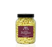 FOAM BANANAS 1kg MEDIUM Sweet Jar - A Personalised Gift Jar filled with your favourite Retro Sweets! (Happy Valentine’s Day)