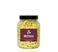 FOAM BANANAS 1kg MEDIUM Sweet Jar - A Personalised Gift Jar filled with your favourite Retro Sweets! (Well Done)