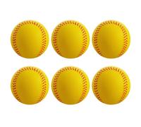Foam Baseballs 6 Pieces PU Foam Safe Soft Practice Training Toys