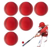 Foam Baseballs 6 Pieces Safe Soft PU Foam Throwing Toys