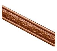 Foam Baseboard Border, Self Adhesive Skirting Board Trim Wall Edge Multiple Sizes(230cm X 4.5cm04)