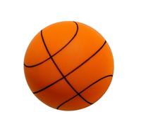 Foam Basketball, Noiseless Dribbling Ball Quiet Training Basketball | Soft Skill Development Safe Lightweight Indoor Practice Ball for Children Kids Bouncing Play Fun Exercise
