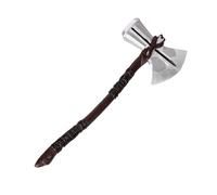 Foam Battle Axe 73cm Cosplay Prop Thor Storm Replica Weapon, Lightweight PU Costume Hammer Axe for Halloween, Conventions & Display