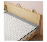 Foam Bed Gap Filler Close the Between Headboard or Foot Board Removable Cover Mattress Support Bolster Single/Double/King(Light Gray)