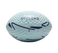 Foam Beginners' Rugby Ball Size 3 - Initiation Blue