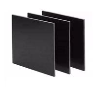 Foam Board,1pcs 0.2~4mm Thick Black Glassfibre Template Board Sheet G10 Epoxy Glass Fiber FR4 Fibreglass Plate 3D for Antistatic(1mm)(1mm)