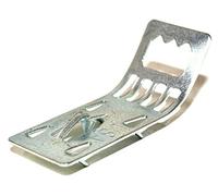 Foam Board Hangers Foam Board Hanging Clips Wall Mount Foam Board Holder Press-in Metal Hanger for Hanging Foam Board Pack of 100