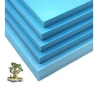 Foam Board High Density Foam 5Pcs Sheet 11x7.9x0.8in High Density Smooth DIY Craft Polystyrene Block for Crafting Modeling Sculpture