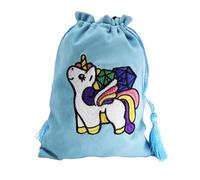 Foam Brain Dice Bag - Sparkles the Unicorn