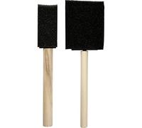 Foam Brushes, W: 25+50 mm, 2asstd