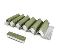 Foam Camping Pads Foldable Closed Cell Mattress Ultralight Backpacking Thru Hiking Outdoor Sleeping Mat(Green)