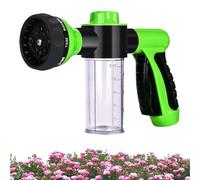 Foam Cannon Attachment, Adjustable Spray Pattern Cleaning Tool, High Pressure Leak Proof Foam Sprayer, Garden Hose Compatible Nozzle for Cars Driveways Outdoor Lawn Yard Plants Home Watering