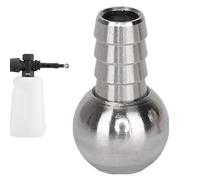 Foam Cannon Filter Ball with Weighted Straw Filter for Pressure Washer, Durable and Reusable Stainless Steel Accessory for Car Foam Washing Machines.