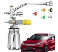Foam Cannon For Pressure Washer | Tool Daily Foam Lance With 6mm Quick Connector, Washing Nozzles for Vehicles Boats Motorcycles