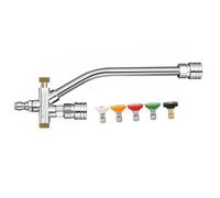 Foam Cannons Double Connector Accessories Pressure Washer Wand Includes 5 Nozzle Tip Suitable for Cleaning Power Washing Power Washing Tool