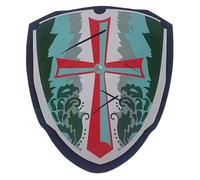 Foam Children’s Toy Shield - Soft Training Guard, Medieval Warriors Piece, Comfortable Hand Grip, Fantasy Outfit Gear | Combat Role Play Set with Costume Elements for Party Games Interactive Fun