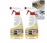 Foam Cleaner All Purpose, Heavy Duty Kitchen Degreaser Foam Spray, Effective Cleaner Kitchen Surfaces, Fast Acting Oil Stain Cleaners, Powerful Multipurpose Kitchens Appliance Cleaners Spray. (2PCS)