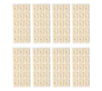 Foam Cotton Corn Pads Toes, 7.09x3.15x3.94 Inch 120X Adhesive Protectors, Reduces Discomfort, Pressure, Friction on Corns, Calluses, Foot Relief