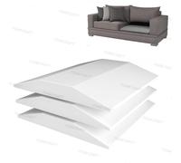 FOAM CRAFT® High Density Sofa Cushion Inserts for Loveseat, Chair, Couch, Bed Seat Pads & Support Boards (1, White, 55 x 55cm, 5cm Thick)