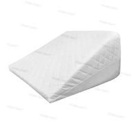 FOAM CRAFT® Orthopedic Wedge Pillow for Back Pain Relief, Antisnoring & acid reflux pillow for GERD, bed wedge support cushion for sleeping & neck pain pillow with Quilted Cover (63cm X 63cm X 15cm)