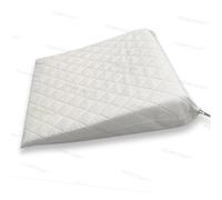 FOAM CRAFT® Orthopedic Wedge Pillow for Back Pain Relief, Antisnoring & acid reflux pillow for GERD, bed wedge support cushion for sleeping & neck pain pillow with Quilted Cover (63cm X 63cm X 10cm)